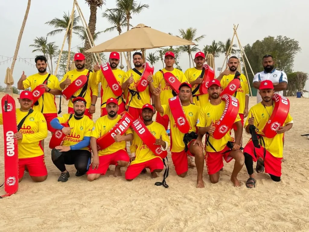 اختتمت الدورة  الدولية (16)للإنقاذ والسلامة المائية (شواطيء ومياه مفتوحة ) لفئه الرجال