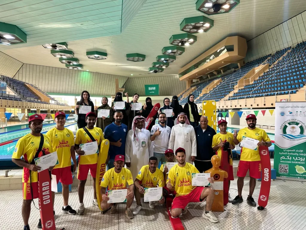 اختتمت الدورة (40)للإنقاذ والسلامة المائية (رجال-سيدات)