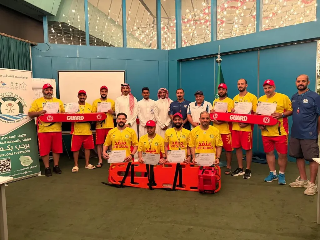 اختتم الاتحاد السعودي للإنقاذ والسلامة المائية الدورة (53) لفئة الرجال
